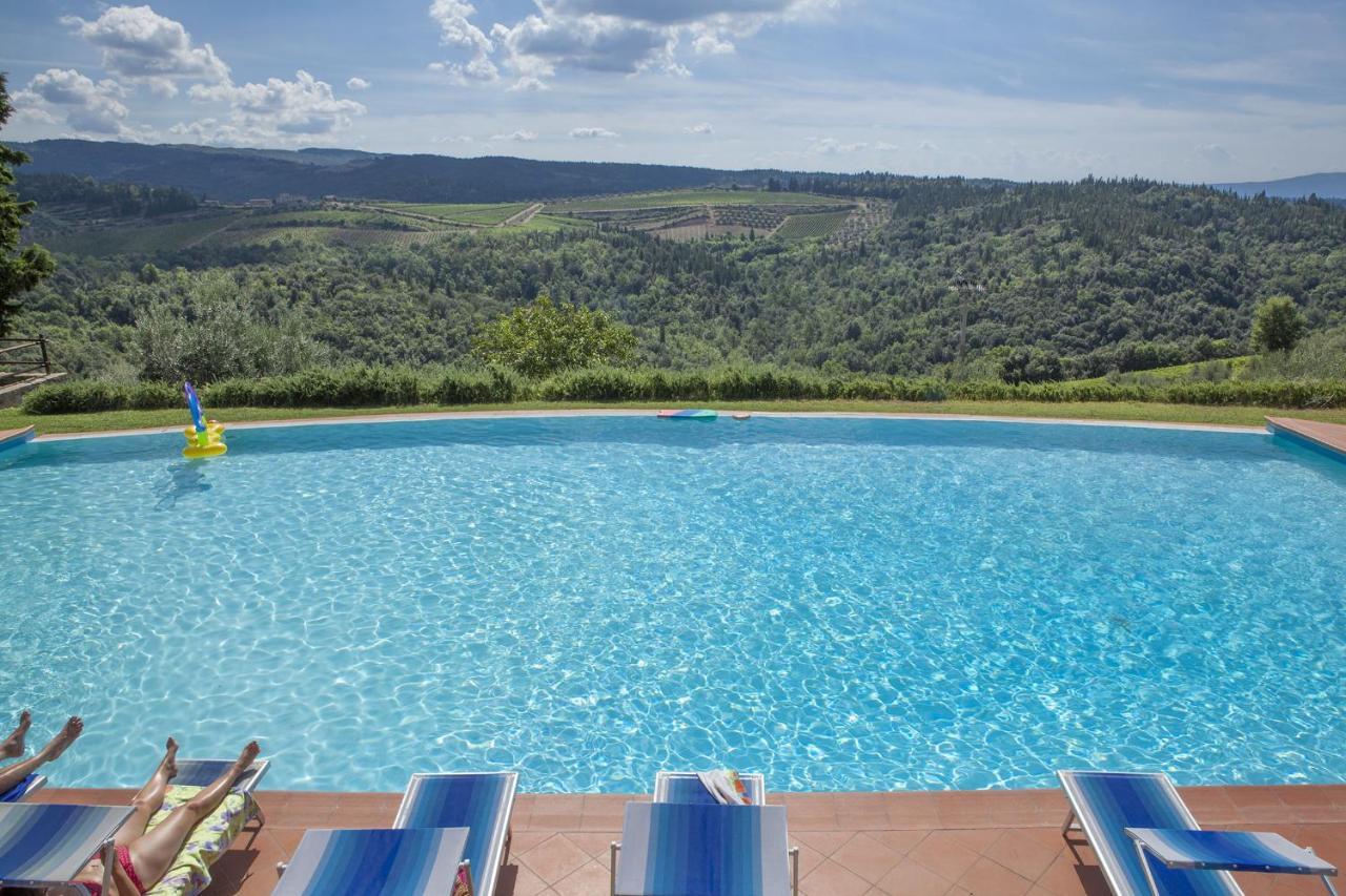 Vila Quercia Al Poggio Barberino di Val dʼElsa Exteriér fotografie