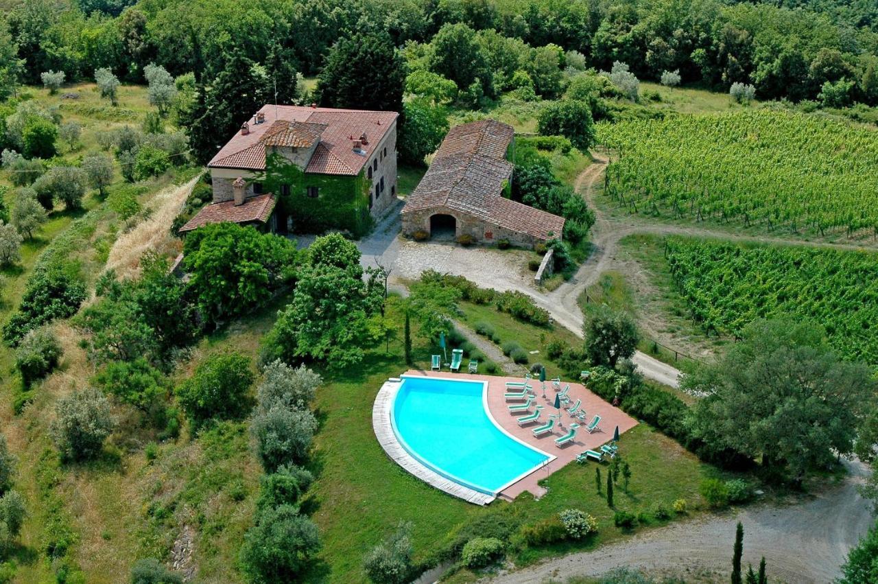 Vila Quercia Al Poggio Barberino di Val dʼElsa Exteriér fotografie