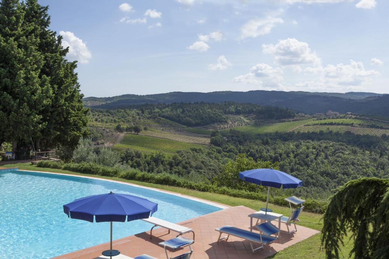 Vila Quercia Al Poggio Barberino di Val dʼElsa Exteriér fotografie