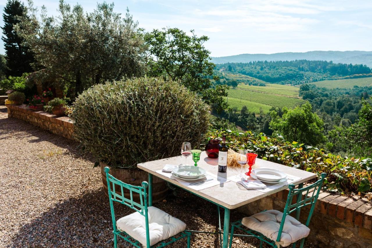 Vila Quercia Al Poggio Barberino di Val dʼElsa Exteriér fotografie