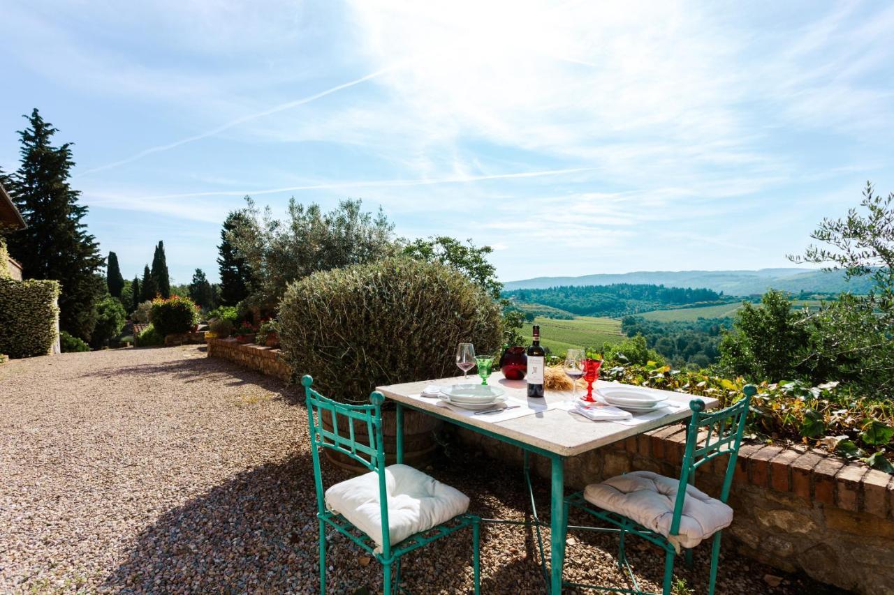 Vila Quercia Al Poggio Barberino di Val dʼElsa Exteriér fotografie