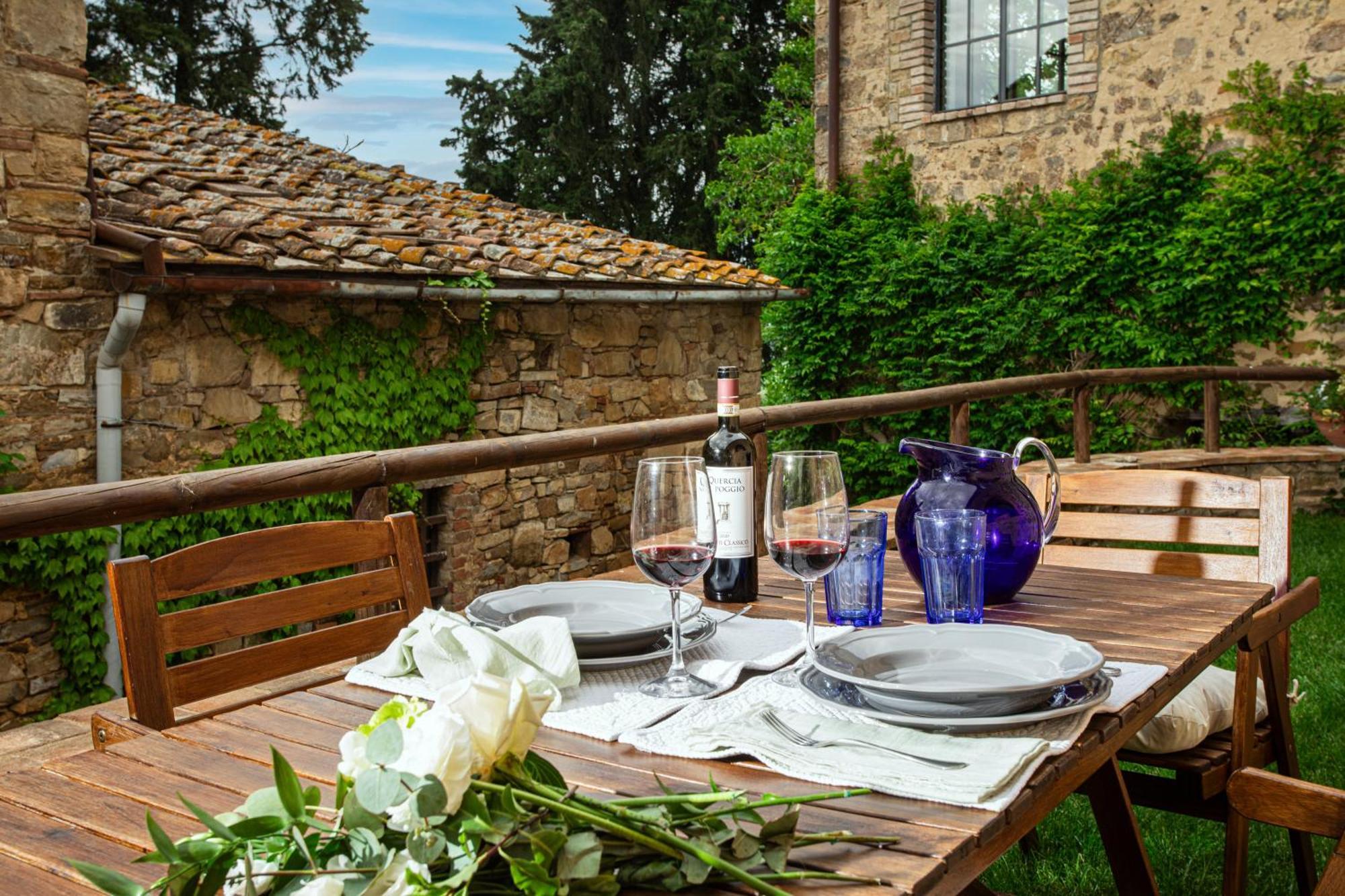 Vila Quercia Al Poggio Barberino di Val dʼElsa Exteriér fotografie